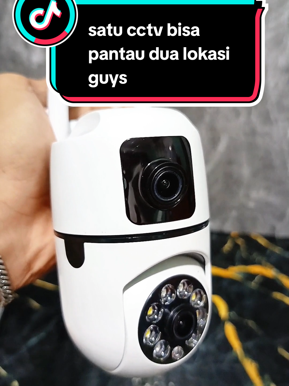 mau pantau dua lokasi dengan cctv ini bisa banget guys,, dari pada beli dua cctv langsung mending yang ada dua kamera sekaligus#cctvcamera #cctvv380pro #cctvdualcamera #cctvoutdoor #keamananrumah 