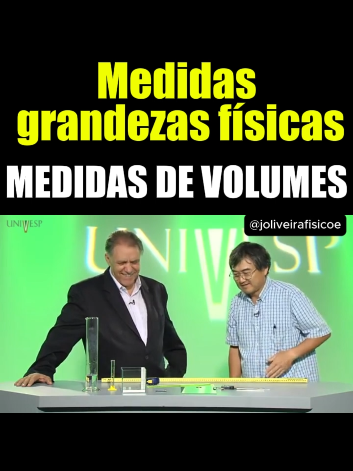 Medidas de Volumes #education #educação #matematica #usp #univesp