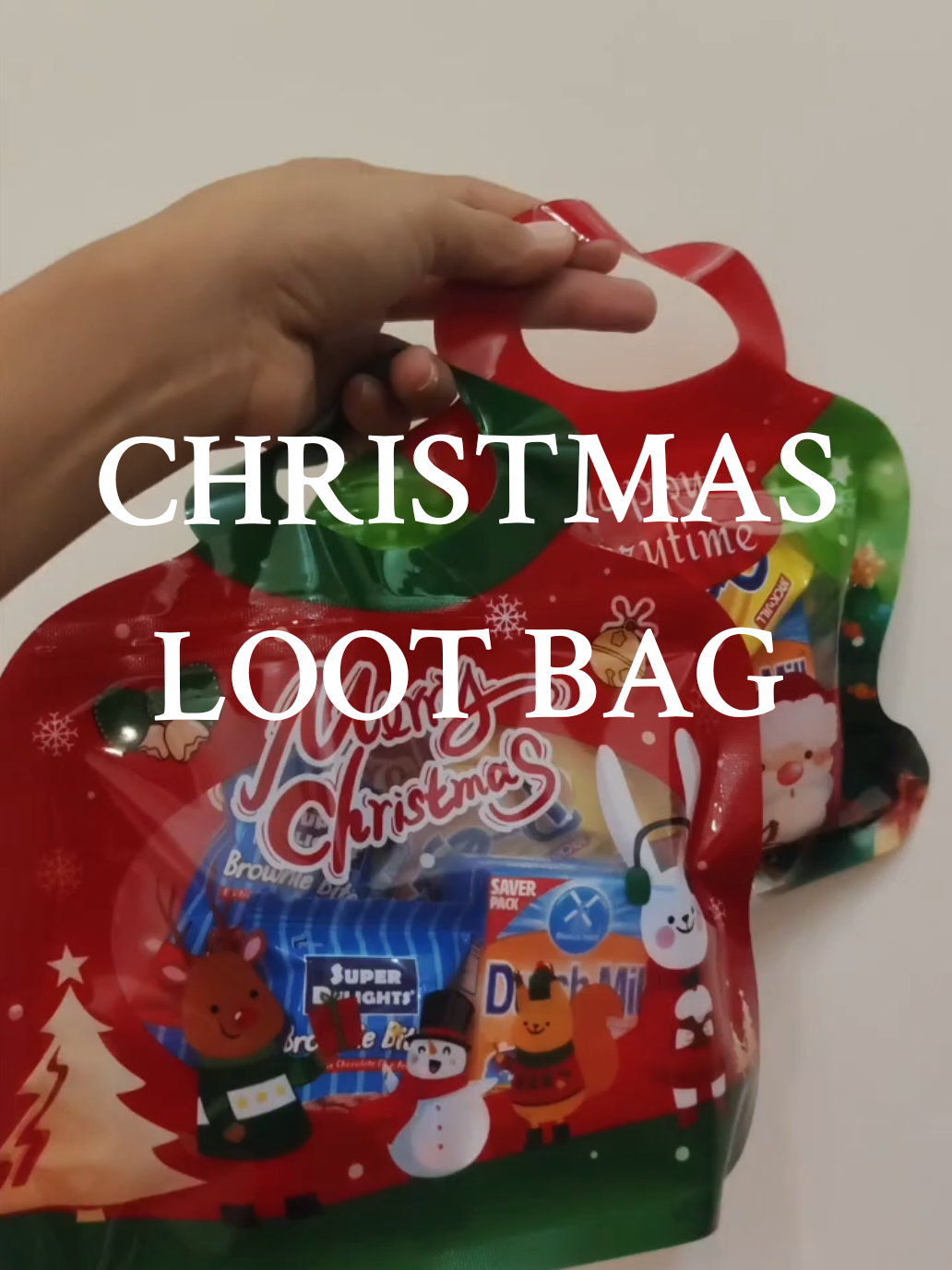 Christmas giveaway gift idea #lootbag  #christmasidea #candybag #christmasgiveaway 