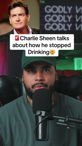 🚨Charlie Sheen talks about how he stopped Drinking🤯