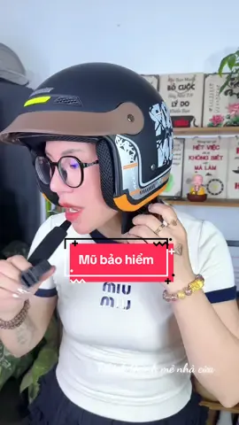 Mũ bảo hiểm 3/4 #mubaohiem 