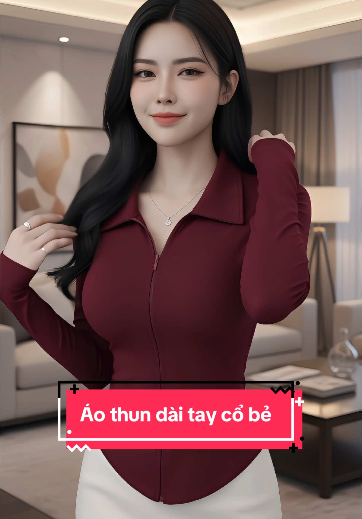 Thời tiết se lạnh mà mặc em này thì đúng bài #aothunnu #aothundaita #thoitrangnu #trending 