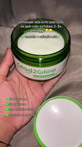 #exfoliate #exfoliatingpad #g2g #glad2glow #g2gexfoliatingpads 
