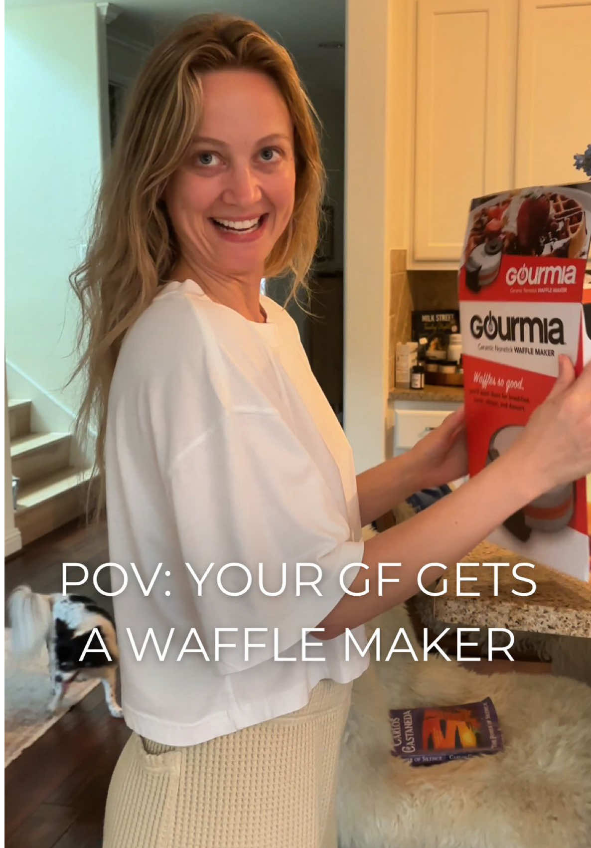 hey daddy stop wafflin so much 🧇 #comedyskits #waffle #couplescomedy #daddy #comedytiktok 