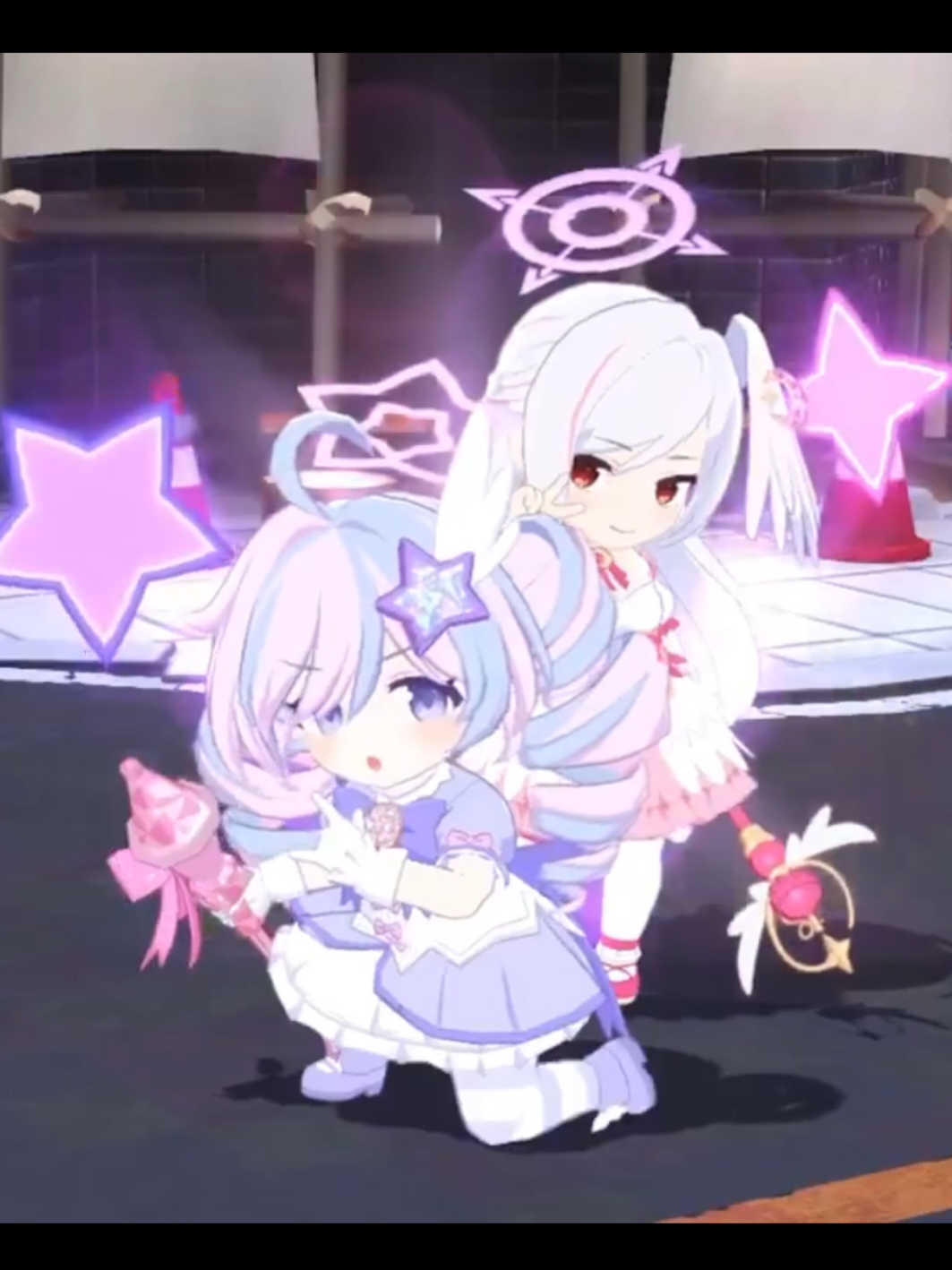 Reisa Magic Animation  Start-Victory-Cafe Blue archive  Uzawa Reisa and Suzumi Magical Superstar  #bluearchive #reisa #suzumi #magic #superstar 