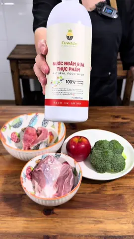 Trả lời @DuongNguyen Review nước ngâm rửa thực phẩm Fuwa3e  #combinhan #review #fuwa3e #nuocngamruathucpham 