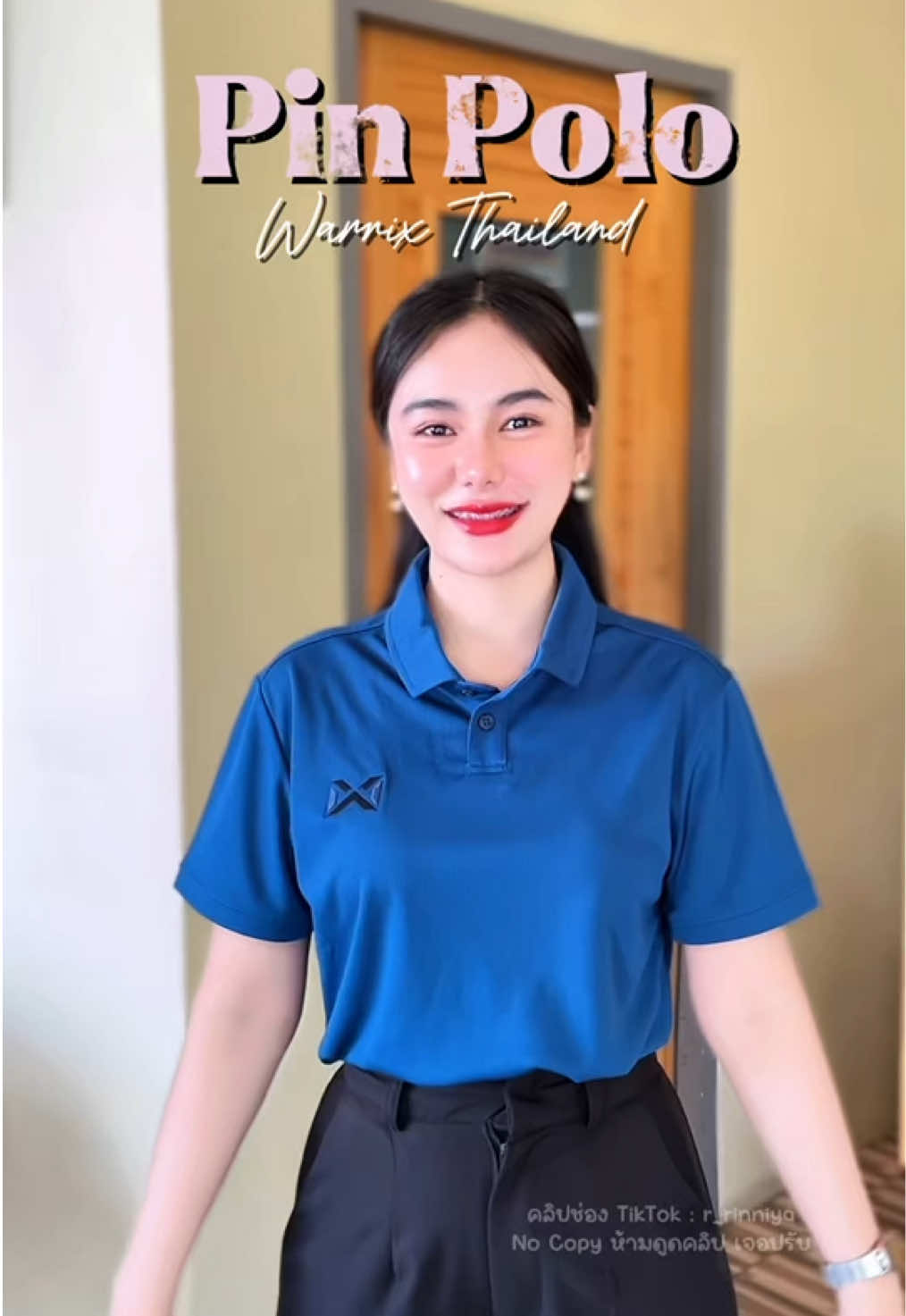 🌟เสื้อโปโล Warrix รุ่น Pin Polo ผ้าดีมากค่ะ มีหลายสีเลย ใส่สวย ใส่สบาย ชาย-หญิงใส่ได้ #เสื้อwarrix #WARRIXSellerWar2 #วอริกซ์ศึกยอดนักขาย2 #WARRIX #WARRIXTHAILAND