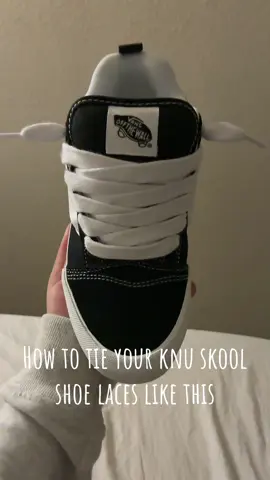 Lmk how this turned out 4 u #howto #knuskoolvans #fyp #amourjuju #shoelace 