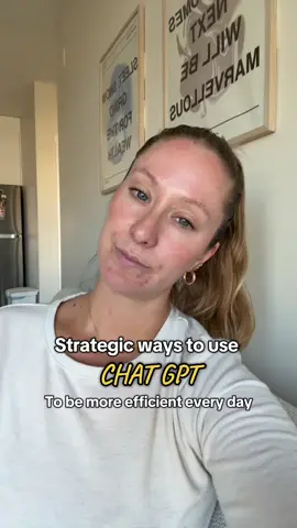 Me 🤝 Chat GPT  To note: I only use it to be more efficient, rather than using it to replace actual thinking 🤔  #chatgptprompts #chatgpthack #efficient #lifehacks 