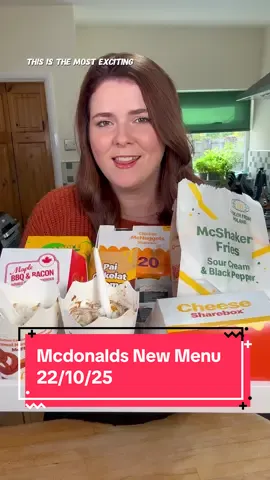 “It’s like eating a donut”  #foodreview #mcdonalds #worldheist #newfood #ukfood 