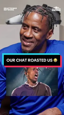 We asked our chat to roast us 😭 Catch the ALL THE SMOKE NBA opening night live stream on YouTube!