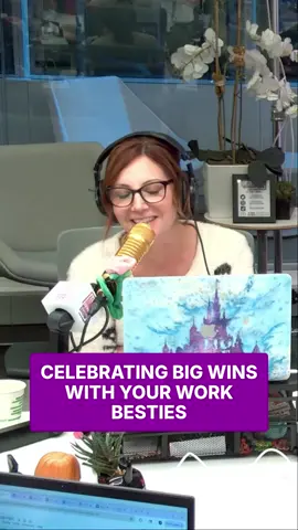 Work hits different when you're with your people 💕 Danielle and Gandhi stealing desserts and co-hosting together proves friendship makes everything better