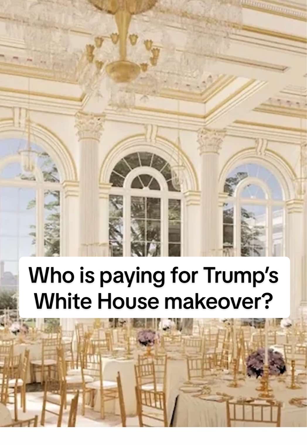 President Trump’s $250 million White House upgrade is underway. He said he’s covering the cost — but private money is pouring in. Who exactly is behind the cash? Peter Devlin takes a look. #trump #whitehouse #ballroom #usa #washington