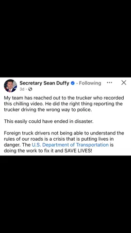 #godblessamerica🇺🇸🙏🏻 #truckers #usa🇺🇸 #police #wrongwaydriver 