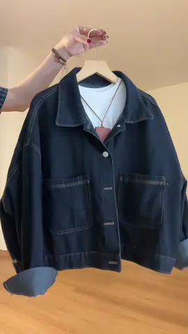 Áo Denim Ngắn dáng, áo khoác jean nhà 247Storee nhaa #aokhoacdenim #aokhoacjean #aokhoacjeandangngan #reviewquanao #aokhoacjeannukieudep 