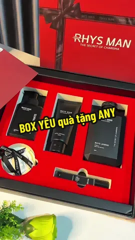 BOX YÊU Rhysman Quà tặng ANY siêu sang luôn ạ, bộ sản phẩm chăm sóc toàn diện Body anh nam #daugoi_rhysman #rhysman #quatangnguoiyeu #quatang #quatangsinhnhat 