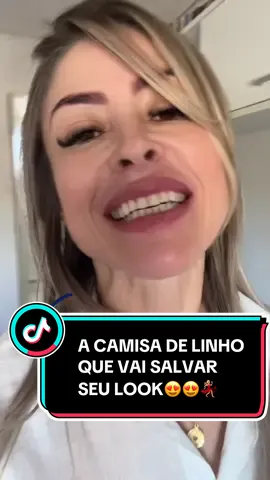 Sabe aquela peça que é puro charme e conforto? 💛 Essa camisa de linho, é tudo isso e mais um pouco! Feita em tecido leve, respirável e soltinho, ela é perfeita pra quem ama se sentir linda e à vontade ao mesmo tempo 😍 Com 7 cores incríveis, combina com tudo — do jeans básico até o look mais elegante ✨ E o melhor: tá na promo relâmpago do TikTok Shop, mas por tempo limitado! ⏰ Corre garantir a tua! 🛍️🔥 #camisafeminina #camisadelinho #linho  @dicasbibi1 