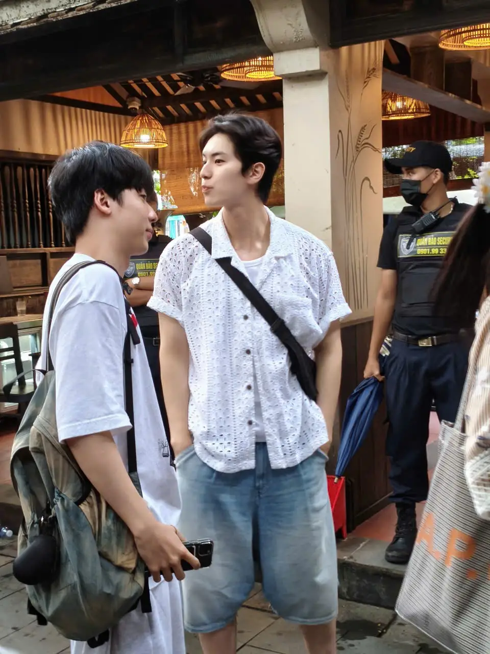 Chae Min tới chơi 