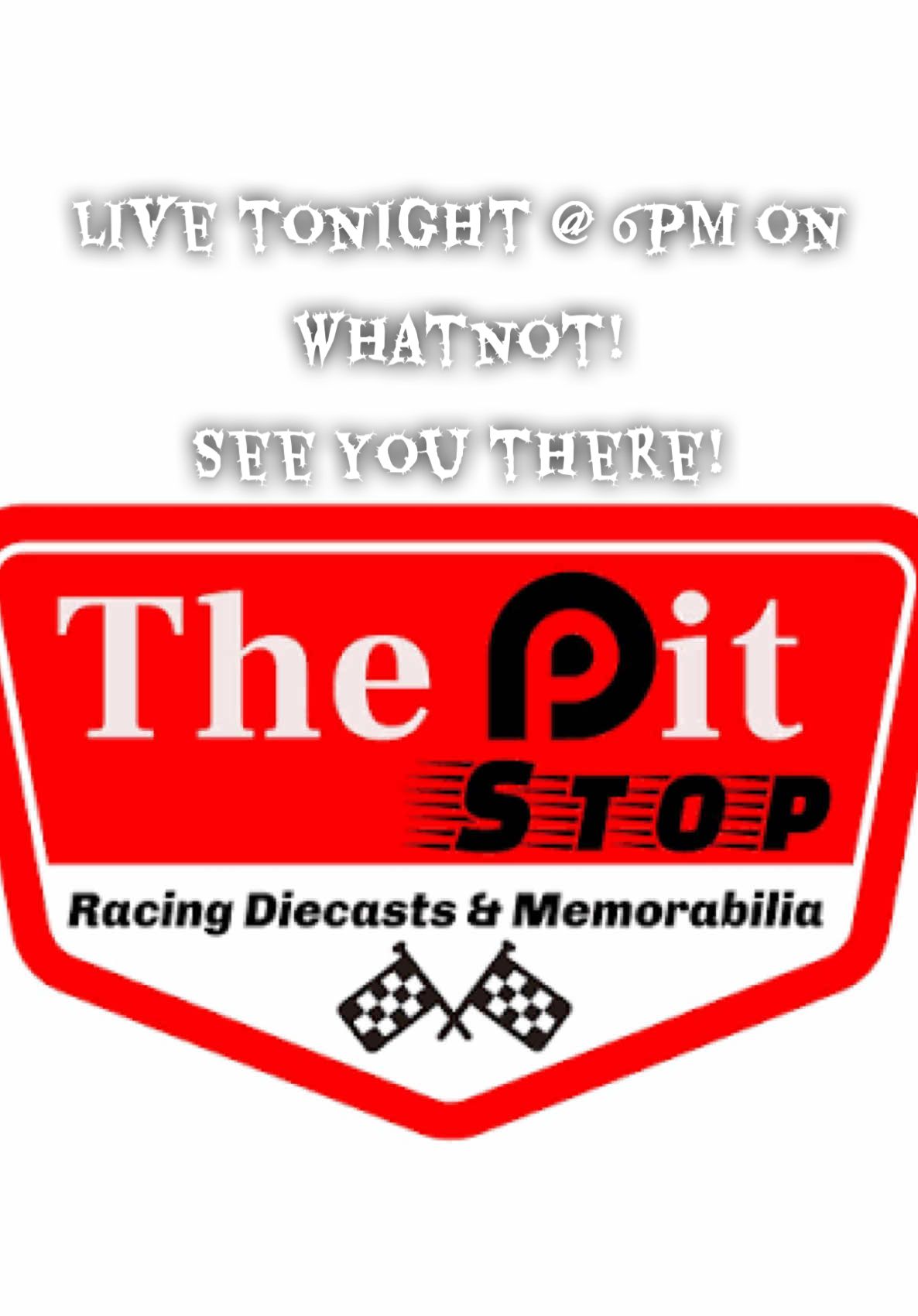 @The Pit Stop  tonight liveeee at 6pm come check them out on whatnot! #nascar #whatnot #group7 #foryoupage #nascarfans 