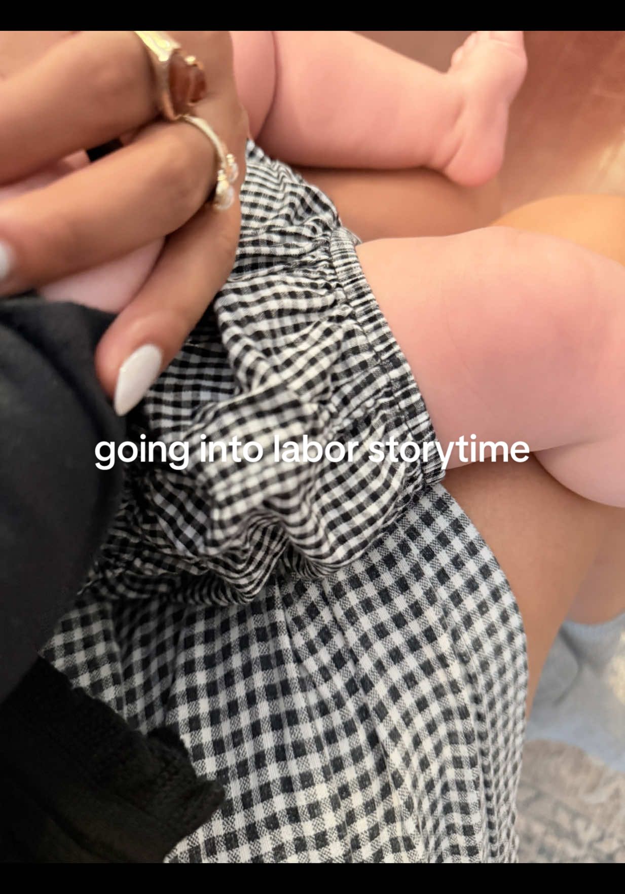 has this happened to anyone else? I felt so crazy those days in between but glad she came out safe and healthy. one thing I wish I knew  . . #storytime #birthstory #labor #storytimes #personalstory 