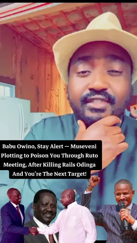Babu Owino, Stay Alert — Museveni Plotting to Poison You Through Ruto Meeting, After Killing Rails Odinga And You’re The Next Target !#foryou #foryourepages #foryoupage #doryourepage #fy @Babu Owino 