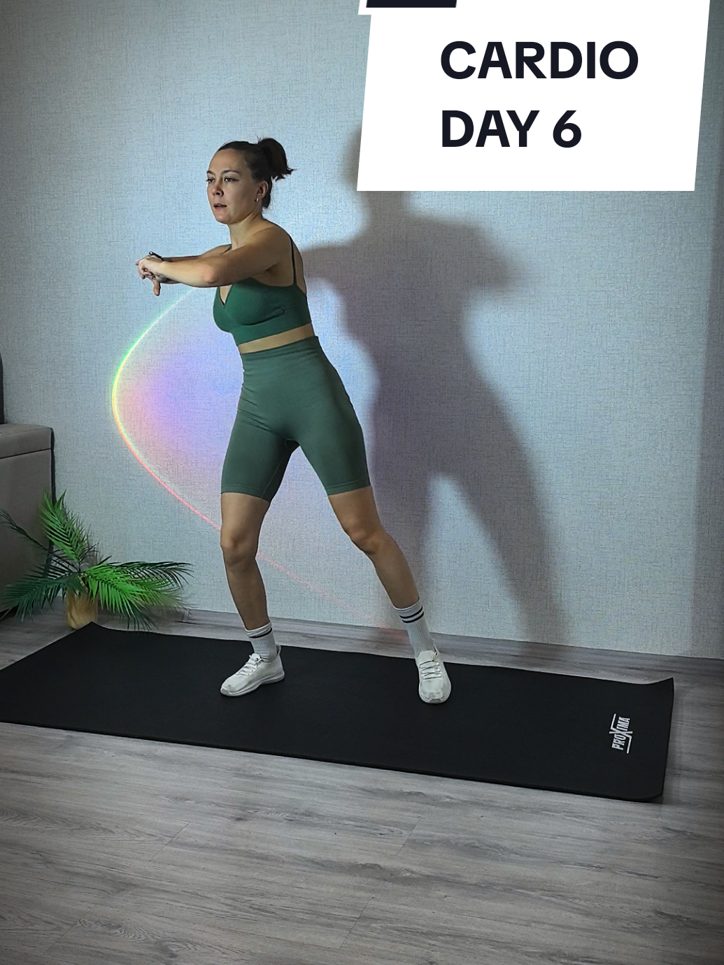 4 weeks fat loss at home🔥 DAY 6✔️ 20 seconds work 10 seconds rest 3-6 rounds #cardioworkout #tabataworkout #Fitness #motivation #fypシ 