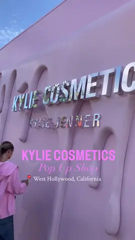 Come with me to @Kylie Jenner  pop up shop in West Hollywood! This is in celebration of her 10 year anniversary of @Kylie Cosmetics  and the launch of King Kylie.  The setup was adorable. It looked just like a museum when you first walked in. You see the photo booths, and her gowns that she wore at certain award shows. Next, you walk into another room that is set up like a cosmetic store. There you have all of her products that you can try out and were also for purchase.  My big back activity was activated because they kept feeding us while standing in line. No complaints, though. 🤣 I am obsessed with pink cheese quesadillas now. One thing that those Kardashian-Jenners know how to do is MARKET! #fyp #creatorsearchinsights #kyliejenner #kyliejennerpopup  #losangelescontentcreator 