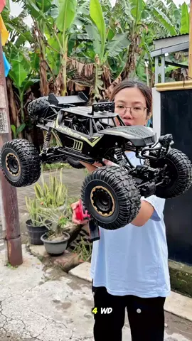 Mobil RC 50cm 4WD alloy, remote 2.4G — bodi besar, suspensi mantap, cocok jadi hadiah seru. #tiktokshop #belanjatiktokshop #mobilrc #offroad #mainanak 