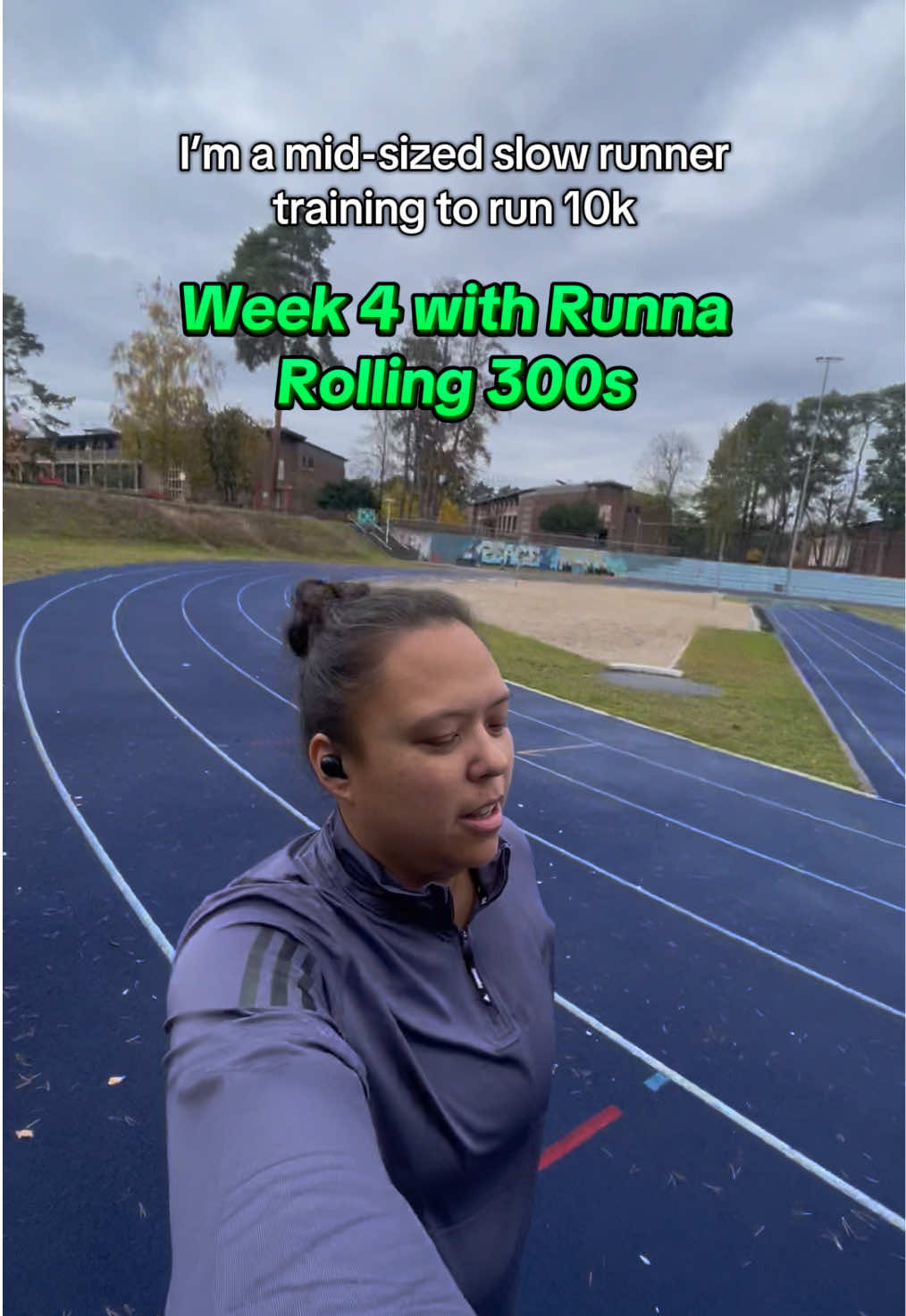 Rolling 300s with @Runna! Felt good to push myself on this short run today. Can’t wait for more of these. #Running #runtok #girlswhorun #slowrunnersclub #fyp 