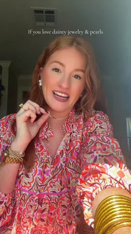 A dainty pearl necklace will always match ✨⭐️🤍 #pearls #necklace #necklaces #jewelry #jewelrytiktok 