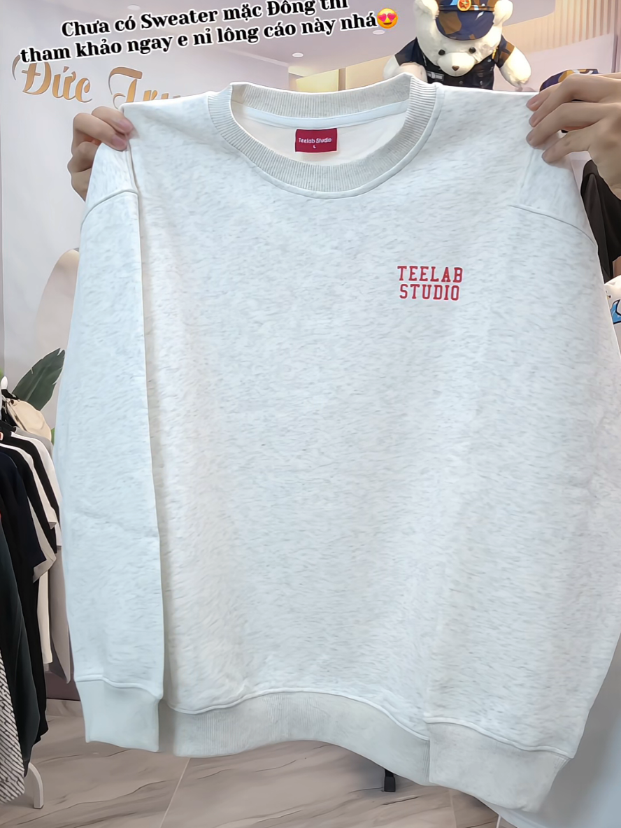 Số lượng hộp có hạn nên mn tranh thủ hốt lẹ đi nhá😍 #teelab #aosweaternilongcao #aosweater #localbrand #xuhuong 