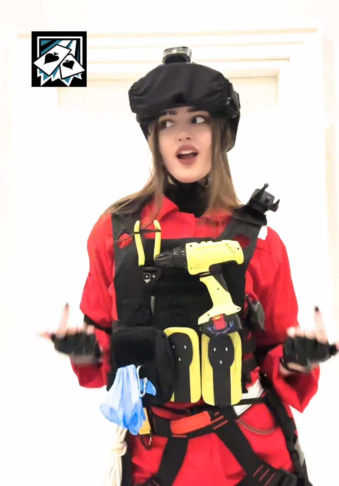 Twitch in bio:) #r6 #ace #cosplay #rainbowsixsiege #fyp