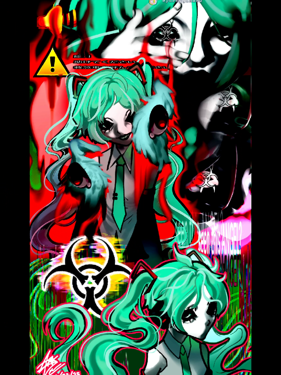 👁️📲 [TW: FLASHING LIGHTS] #ibispaintx #animationmeme #fypシ゚ #miku #jumpstyle 