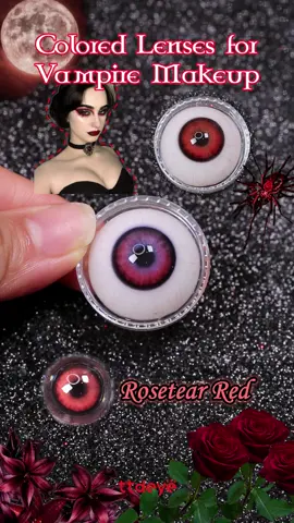 Thinking vampire for your Halloween costume this year?🧛‍♀️😉✨#ttdeye #coloredcontacts #contactlenses #fyp #halloween #halloween2025 #halloweenmakeup #halloweenlook #halloweencostume #vampire 