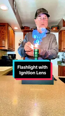 SKYFIRE 1376 LED Flashlight with Ignition Lens #flashlight #skyfire #tiktokshopcreatorpicks @SKYFIRE 