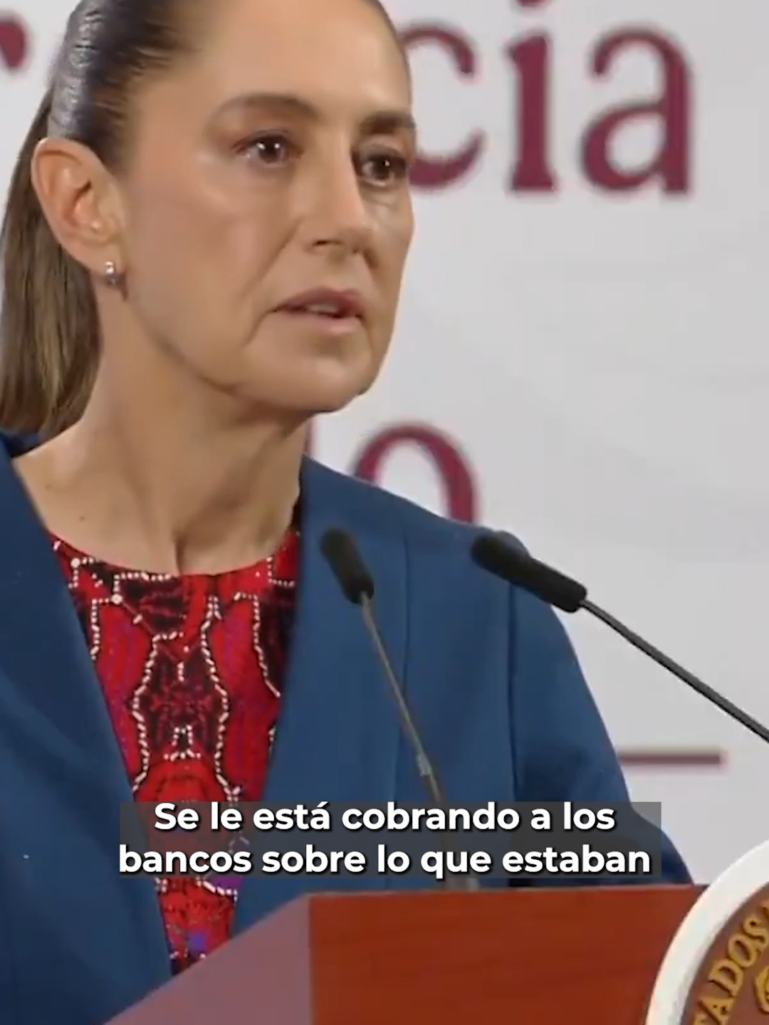 Se le está cobrando a los bancos, hay una actualización en algunos impuestos que no habían existido: Sheinbaum. #Latinus #InformaciónParaTi