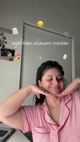 been majorly MIA but i’m back with a little nighttime skincare routine☺️  toner: @Bubble Skincare cosmic silk hydrating milky toner moisturizer: @La Roche-Posay @LaRochePosayUS toleriane double repair face moisturizer with niacinamide eye patches: @Fortify Skincare depuffing under eye pads-rejuvenating + barrier protecting  #fyp #foryoupage #skincare #skincareroutine #justagirl 