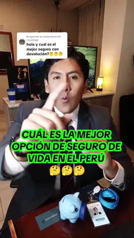 Respuesta a @ricardtg6Cual es el mejor seguro de vida en el Perú? #ahorro #dinero #proteccion #segurodevida #peru 