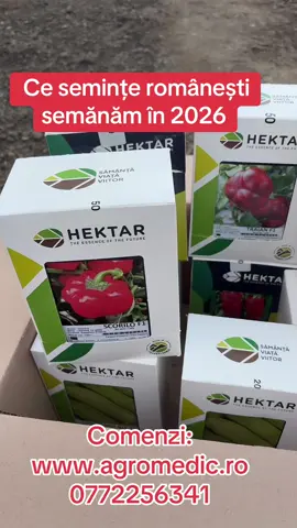 Ce semințe românești semănăm în 2026 #seminte2026 #seminteromanesti #semintehektar #seninterasaduri2026 #semintehibrid @hektarseeds @dr. zozzzo 