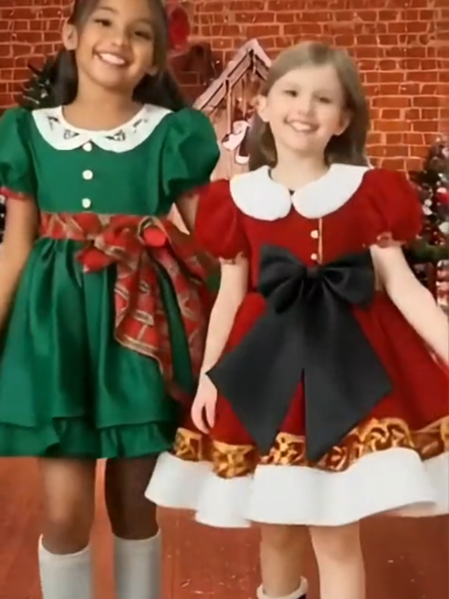 Christmas Dress Kids Girl Chistmas Outfit Kids Christmas Clothing Christmas Party Attire Girls Cosplay Costume  ‎#christmasoutfit #girlsclothing ‎#christmasdress #kids ‎#l_jaizelleshop 