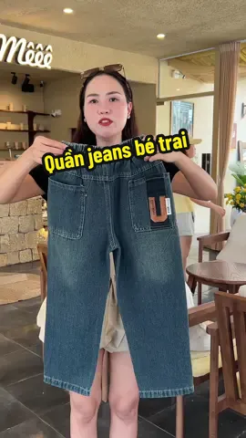 Quần jeans xinh cho bé trai #yennhanhnhen #thoitrangchobe #quanaotreem #quanjeanbetrai 