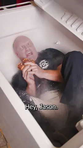 Everyone loves a good prank #freezer #icecream #eating