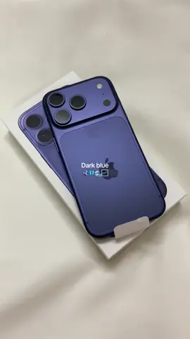 Obsessed with the color 🌌 #iPhone17Pro #iPhoneUnboxing #deepblue #iPhone17  #explore 