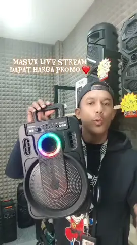 Dapat harga promo until HELLOWEEN promo 🥰😍#speaker #speakerbluetooth #speakerbluetoothfullbass #speakerman #murah 