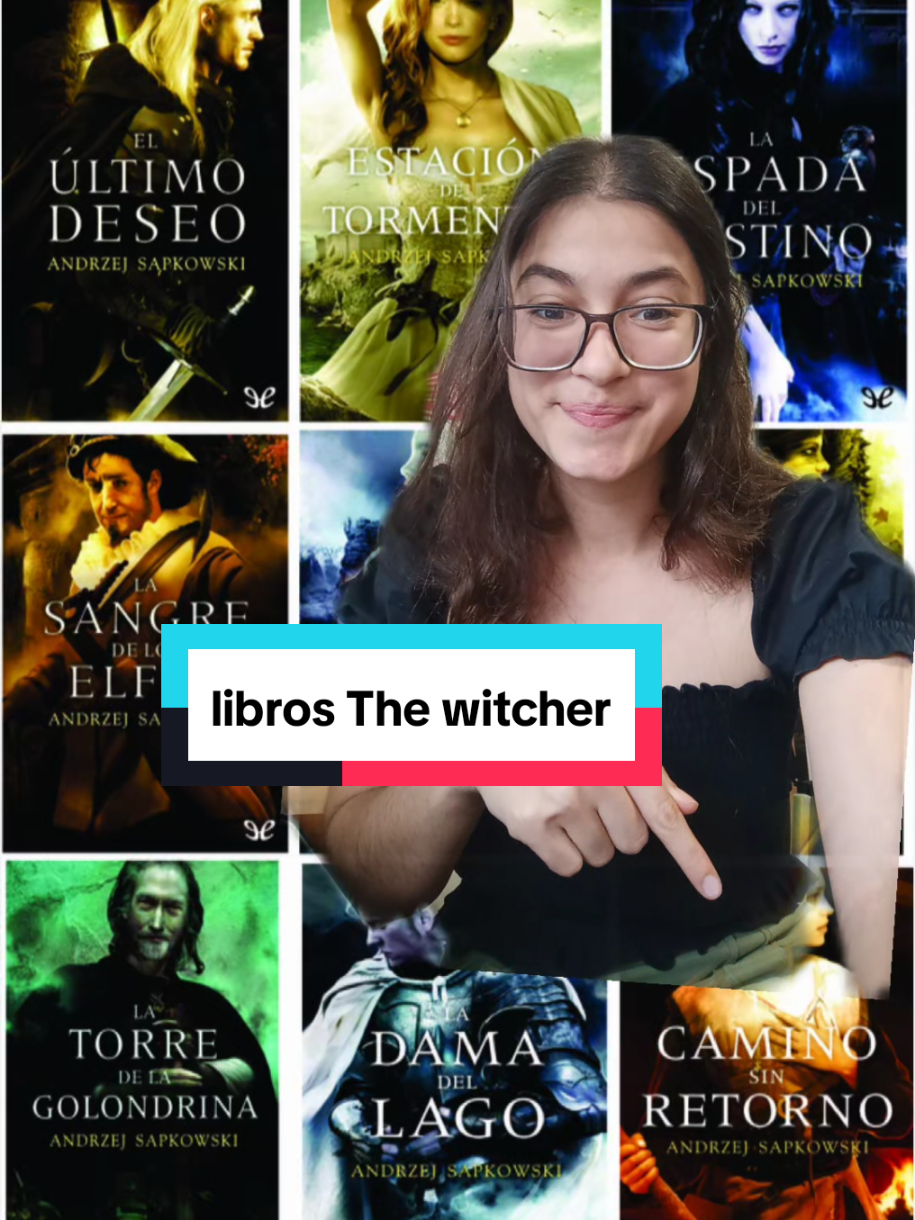 Respuesta a @isabella0319 sii leí The witcher!! #libros #librosrecomendados #thewitcher 