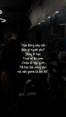 Tôi vậy đó, còn bạn ?#gym #mùađông #hs #fyp #xhuong 