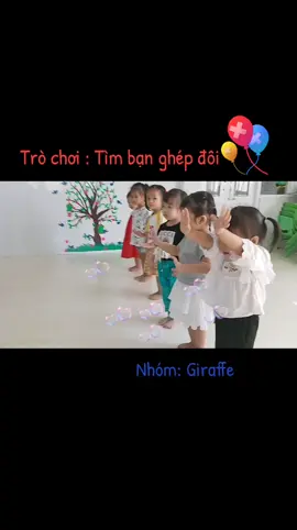 Trò chơi ghép đôi cùng với lớp Giraffe 😍😍😍#xuhuong #vuimahoc 