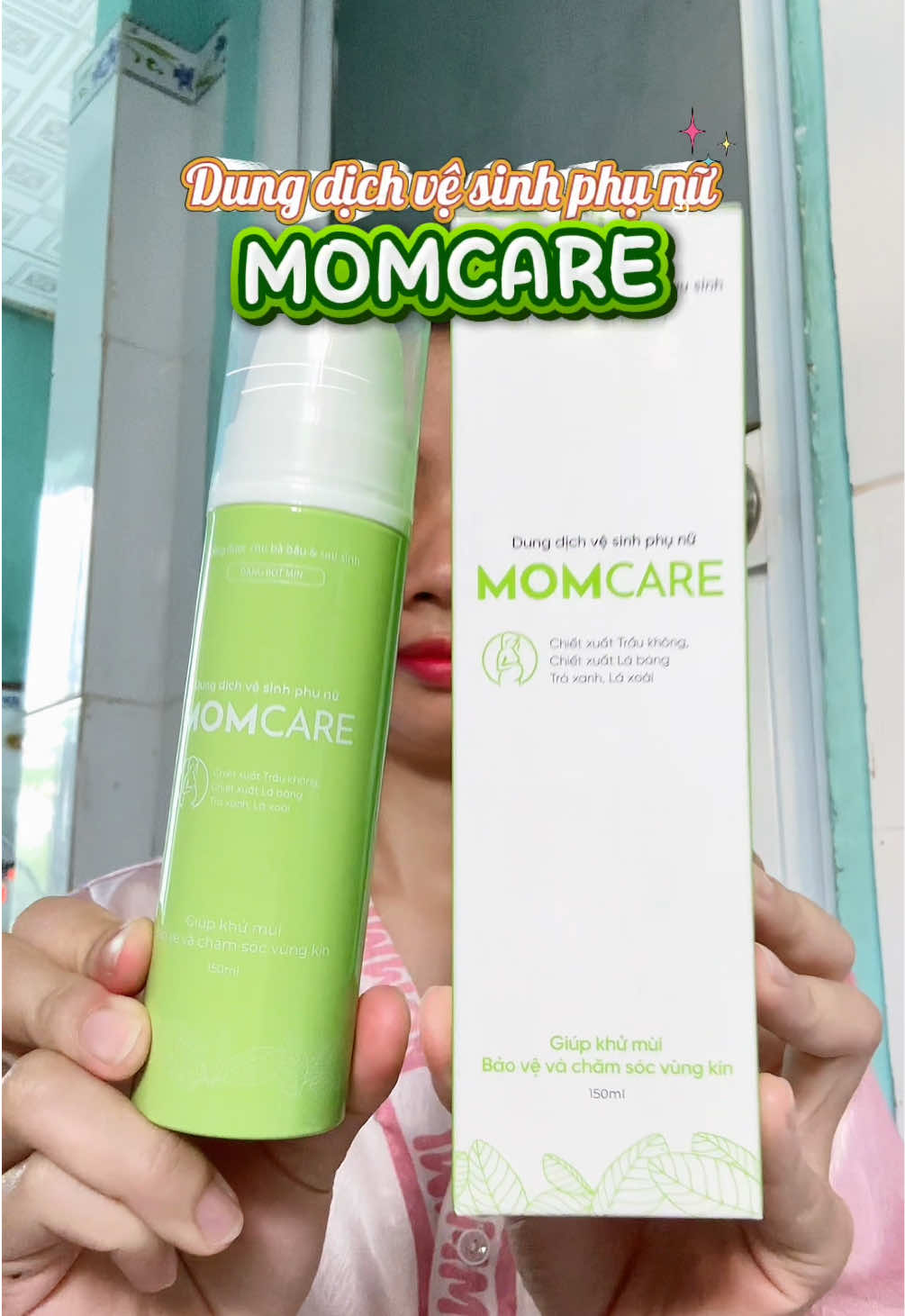 Vùng cô bé mẹ bầu rất dễ bị viêm, có mùi nếu không chăm đúng cách 😢 DDVS MOMCARE chiết xuất Lá bàng, Trầu không, Trà xanh, Lá xoài giúp làm sạch dịu nhẹ, ngừa viêm, khử mùi, cân bằng độ ẩm tự nhiên🌿 An toàn cho mẹ bầu và bé yêu💚 #momcare #botvesinh #mebau #mevabe #lisathuynuong 