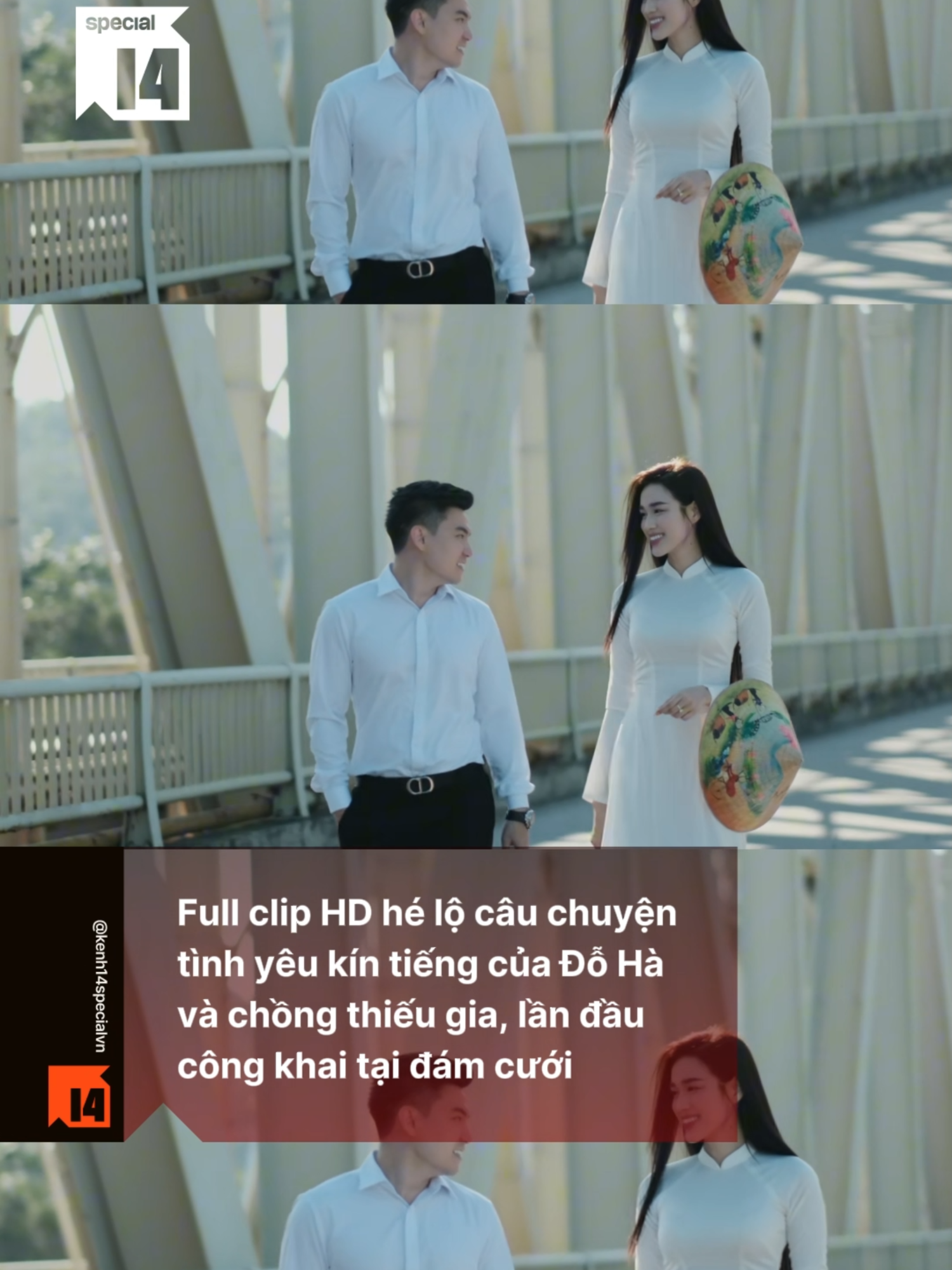 Full clip HD hé lộ câu chuyện tình yêu kín tiếng của Đỗ Hà và chồng thiếu gia, lần đầu công khai tại đám cưới Video: Linh Lê Chí #kenh14special #kenh14 #amm #news #hoahau #dothiha