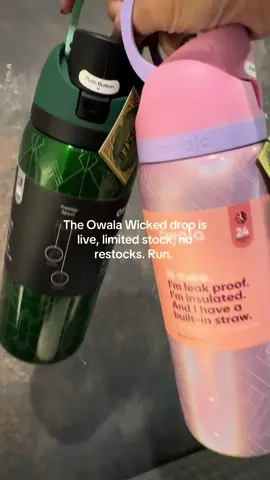 These @Owala wicked merch sold out online weeks ago — this is your only shot before the movie drops next month. #owala #wicked #wickedmovie #owalafreesip #TikTokShopCreatorPicks 